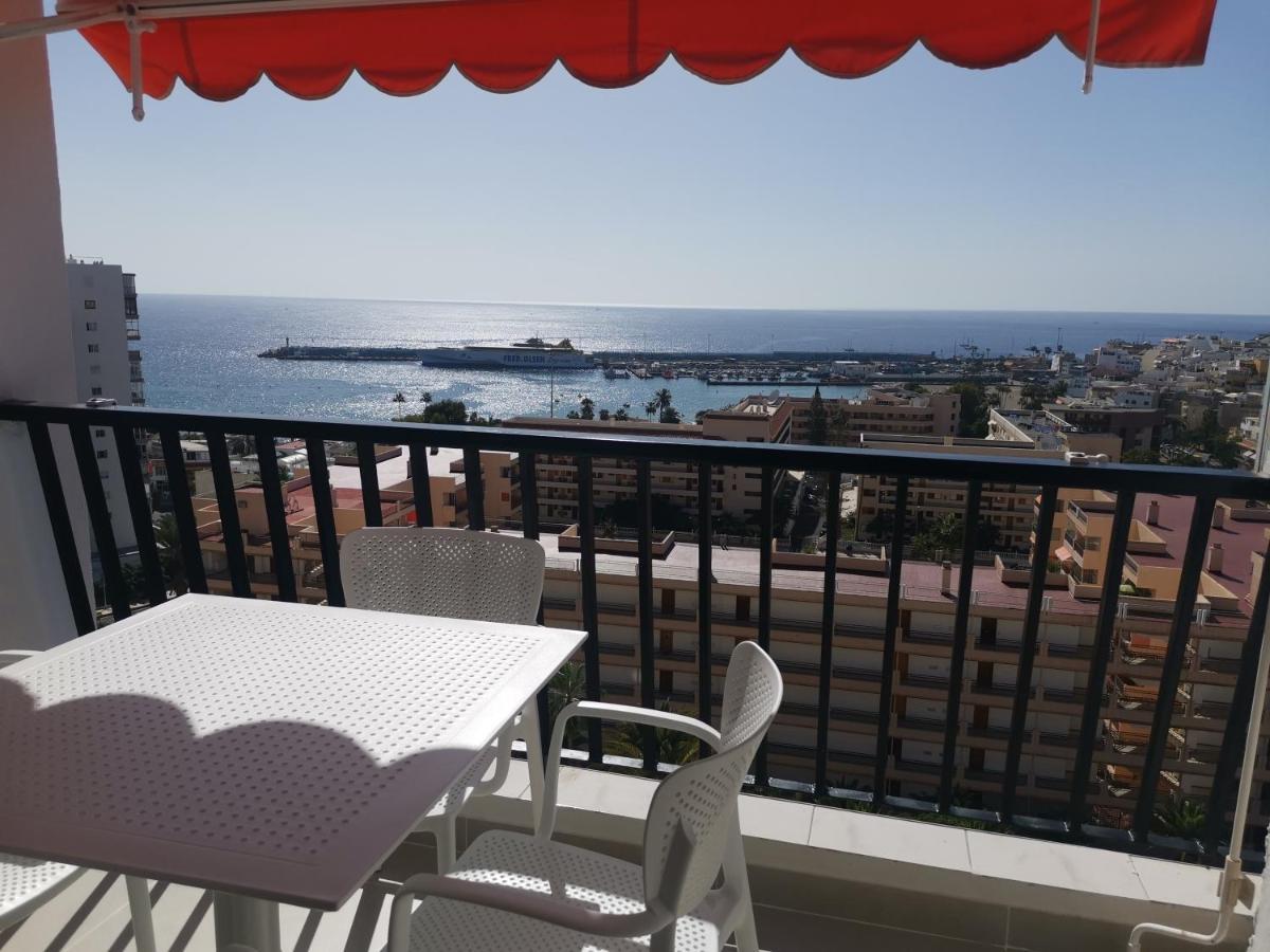 La Serenata Los Cristianos Achacay Vue Panoramique Ocean Appartement Bagian luar foto