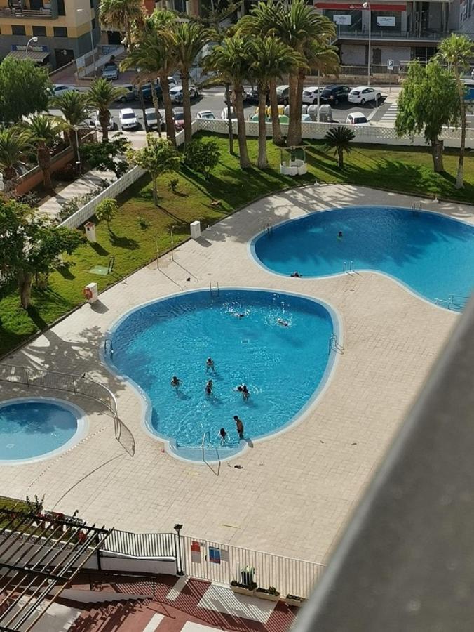 La Serenata Los Cristianos Achacay Vue Panoramique Ocean Appartement Bagian luar foto