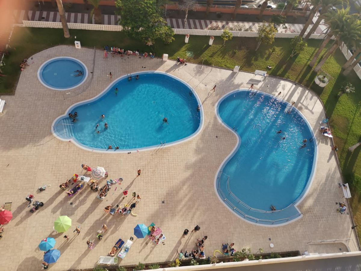 La Serenata Los Cristianos Achacay Vue Panoramique Ocean Appartement Bagian luar foto